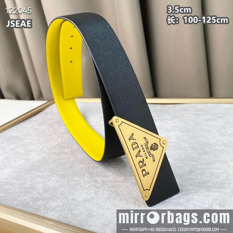 Prada belt 35mmX100-125cm 8L43