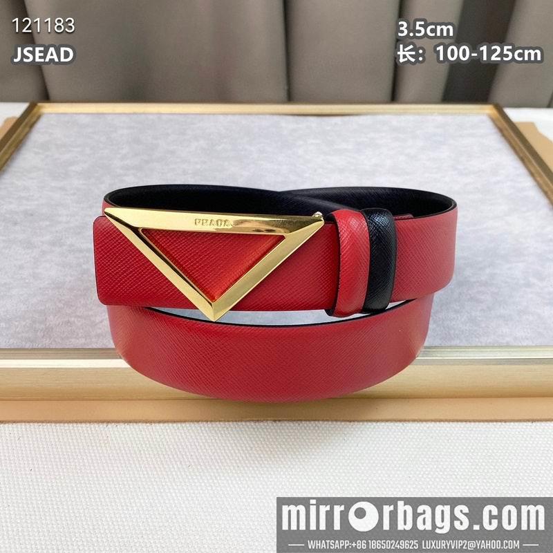 Prada belt 35mmX100-125cm 8L41