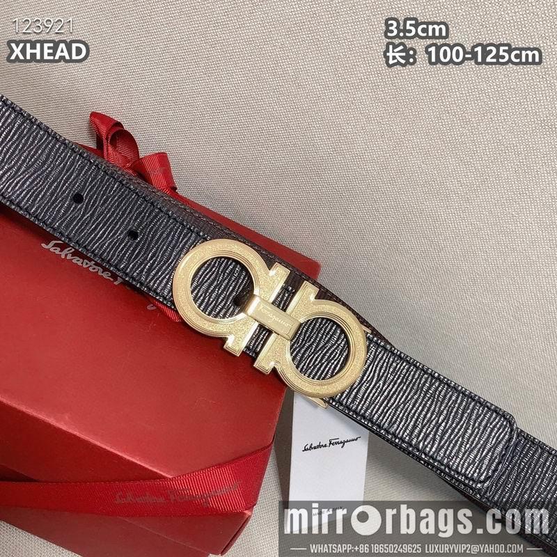 Ferragamo belt 35mmX100-125cm 8L37