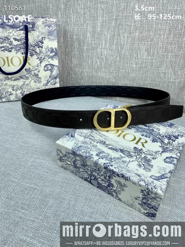 Dior Belt 35mm 95-125cm 8L08