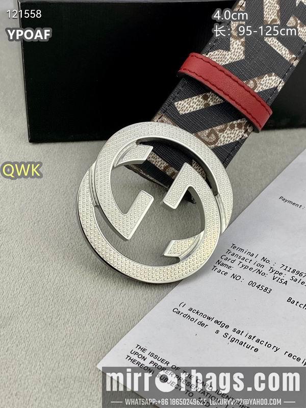 Gucci belt 40mmX95-125cm 8L125