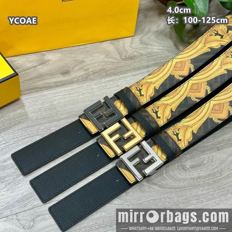Fendi belt 40mmX100-125cm 8L150