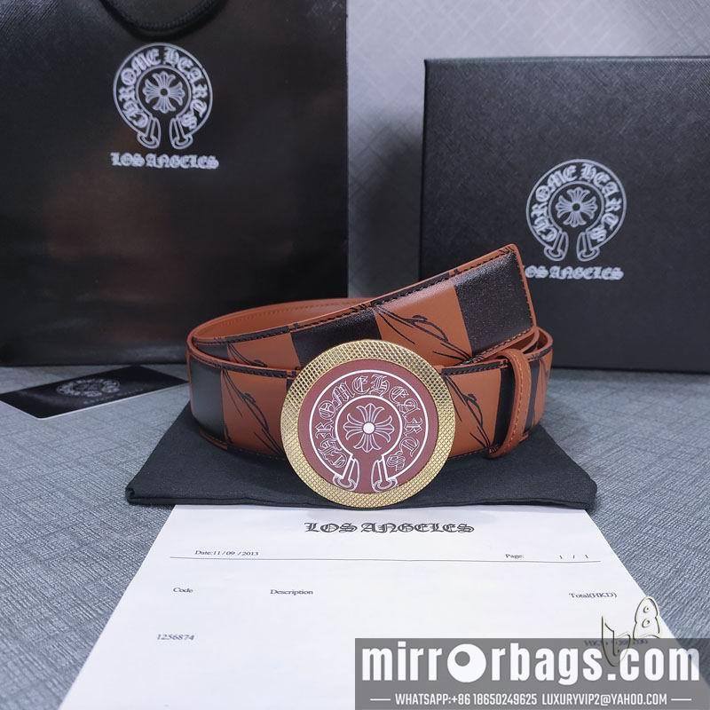 Chrome Hearts belt 38mmX80-125cm lb082003