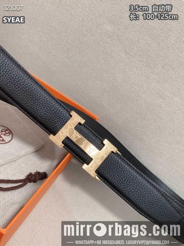 Hermes belt 35mmX100-125cm 8L34