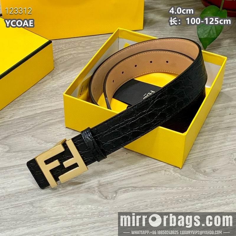 Fendi belt 40mmX100-125cm 8L50