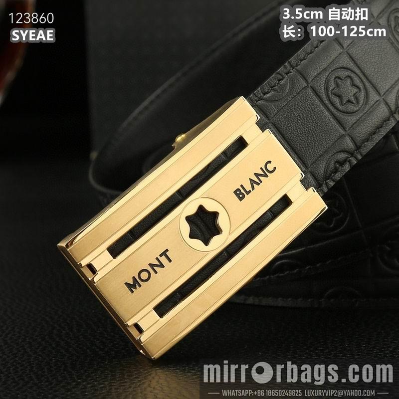Montlanc belt 35mmX100-125cm 8L50