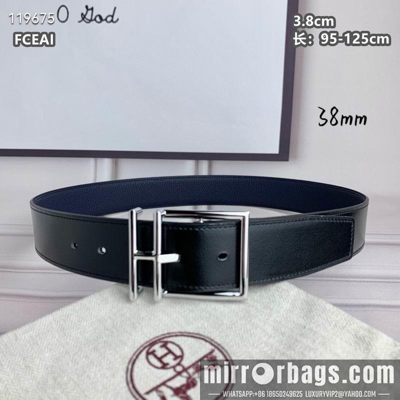 Hermes belt 38mmX95-125cm 8L040802