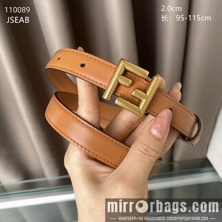 Fendi Belt 20mmX95-115CM 8L09