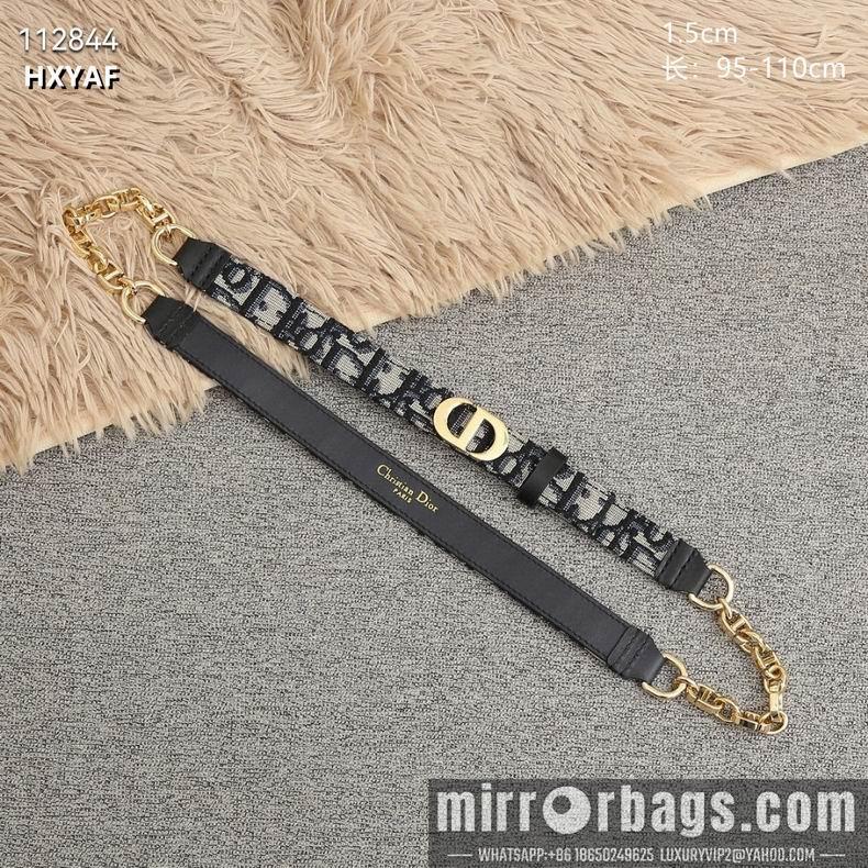 Dior belt 15mmX95-110cm 8L04