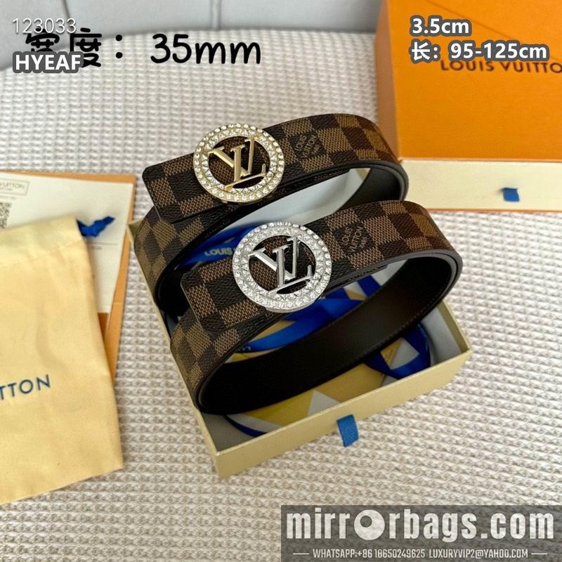 LV belt 35mmX95-125cm 8L18