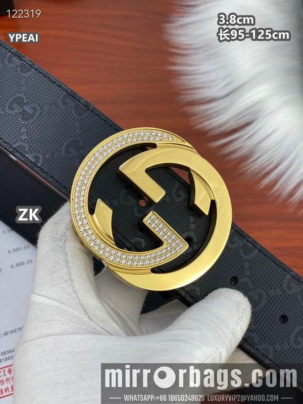 Gucci belt 38mmX95-125cm 8L20