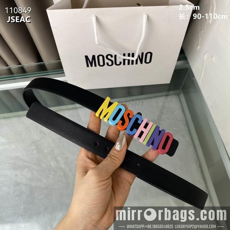 Moschino Belt 25mmX90-110cm 8L01