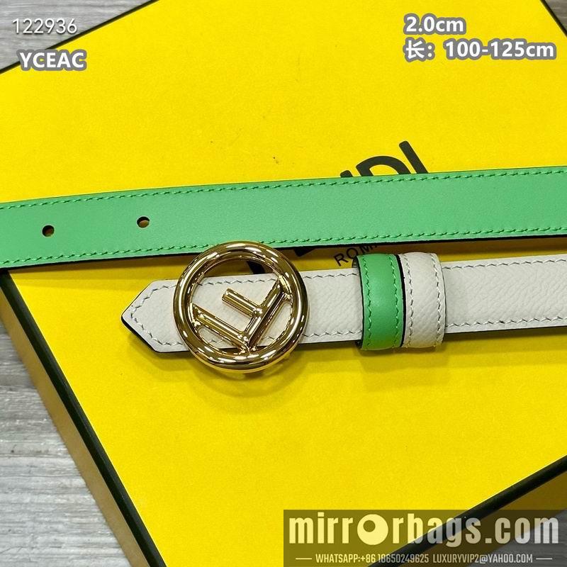 Fendi belt 20mmX100-125cm 8L22