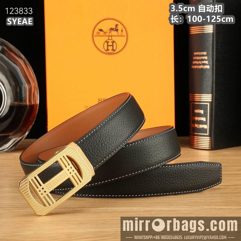 Hermes belt 35mmX100-125cm 8L22