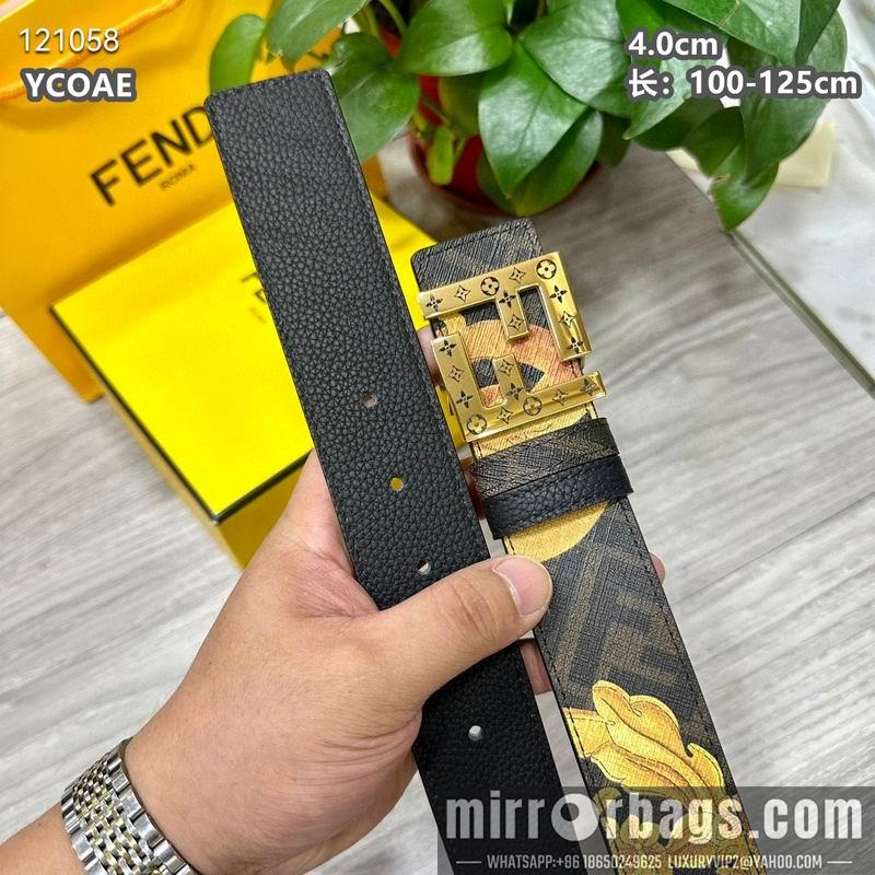Fendi belt 40mmX100-125cm 8L114