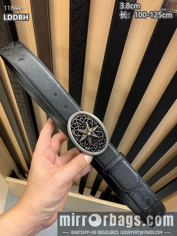 Chrome Hearts belt 38mmX100-125cm 8L18