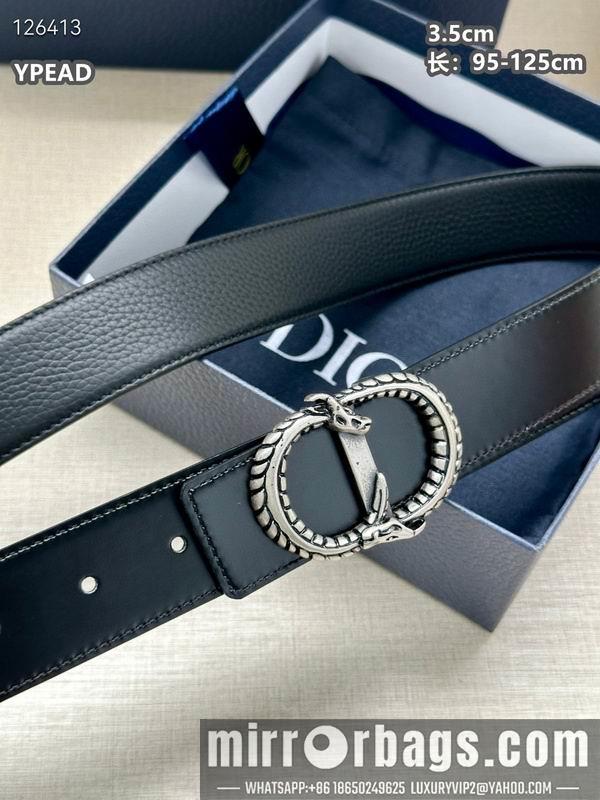 Dior belt 35mmX95-125cm 8L20