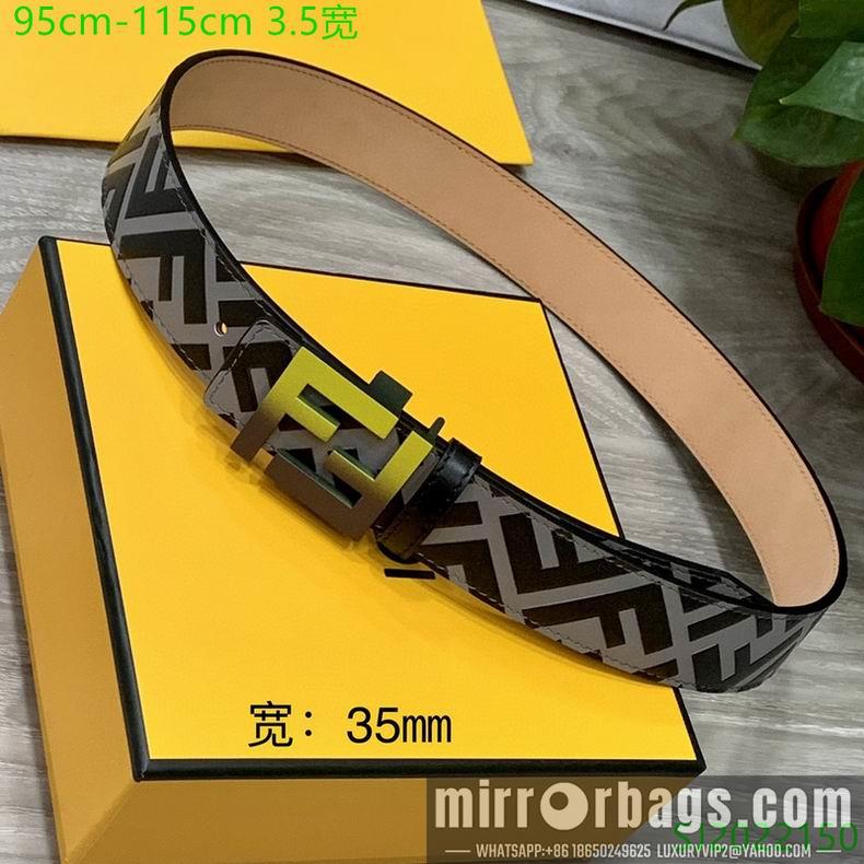 Fendi belt 35mmX95-115cm 7D31
