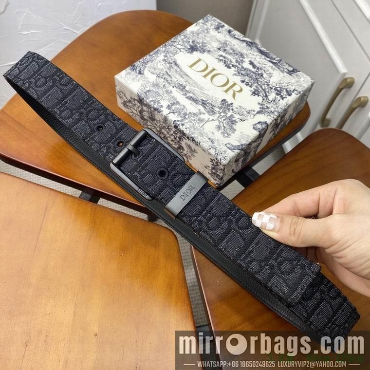 Dior belt 35mmX95-125cm 7D03