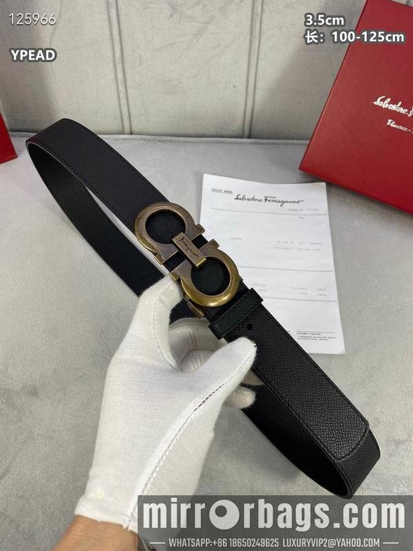Ferragamo belt 35mmX100-125cm 8L22