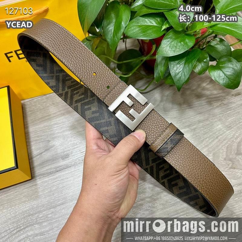 Fendi belt 40mmX100-125cm 8L129