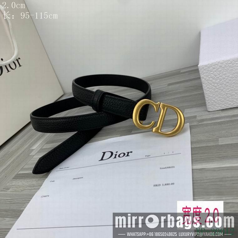 Dior Belt 20mmX95-115cm 8L08