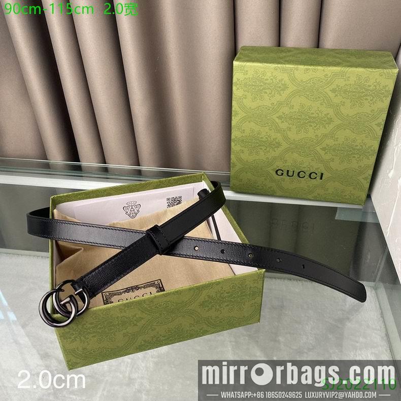 Gucci Belt 20mmX90-115cm 7D02