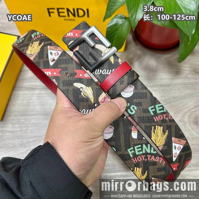 Fendi belt 38mmX100-125cm 8L32