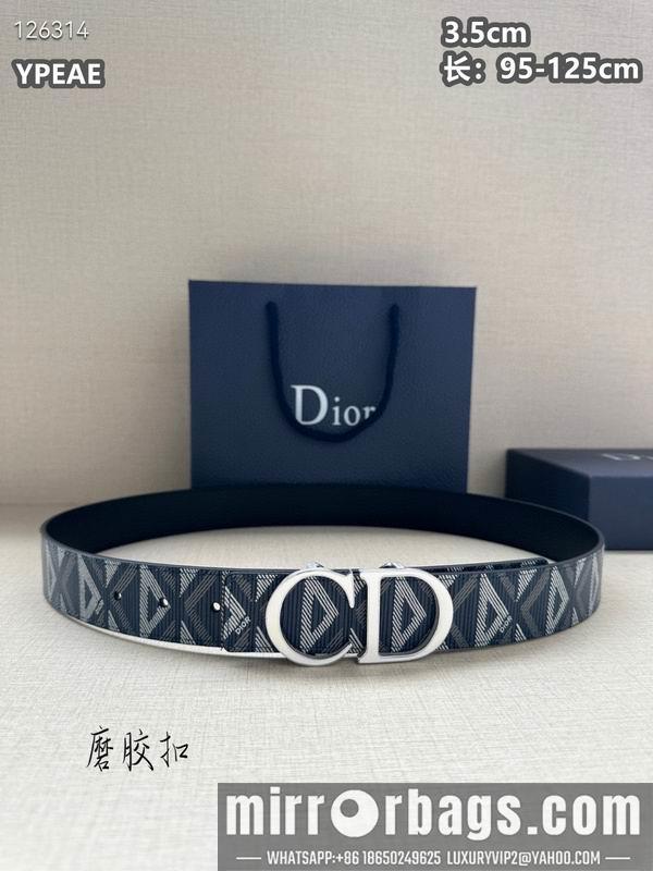 Dior belt 35mmX95-125cm 8L16