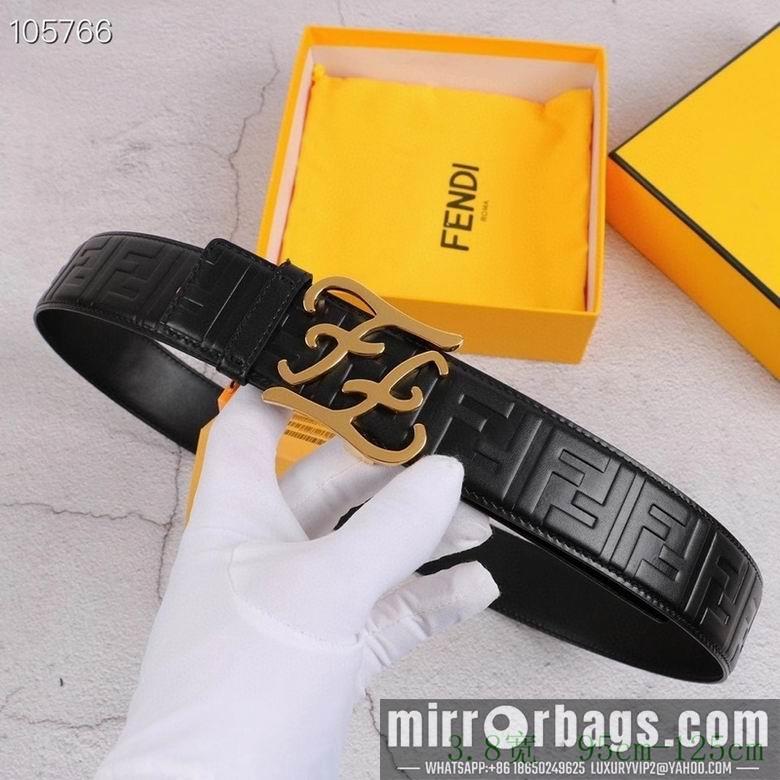 Fendi Belt 38mmX95-125cm 7D93