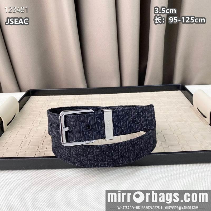 Dior belt 35mmX95-125cm 8L30