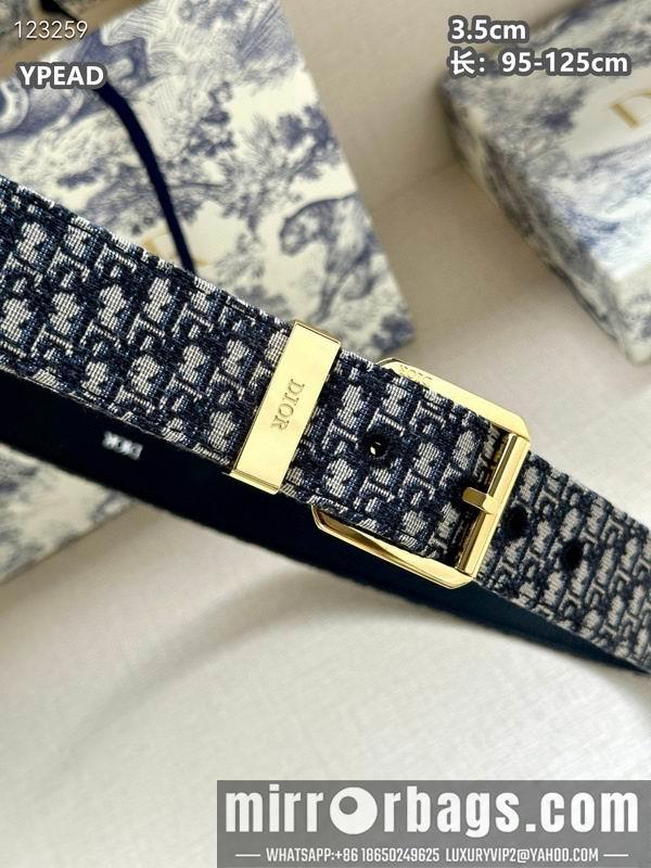 Dior belt 35mmX95-125cm 8L31