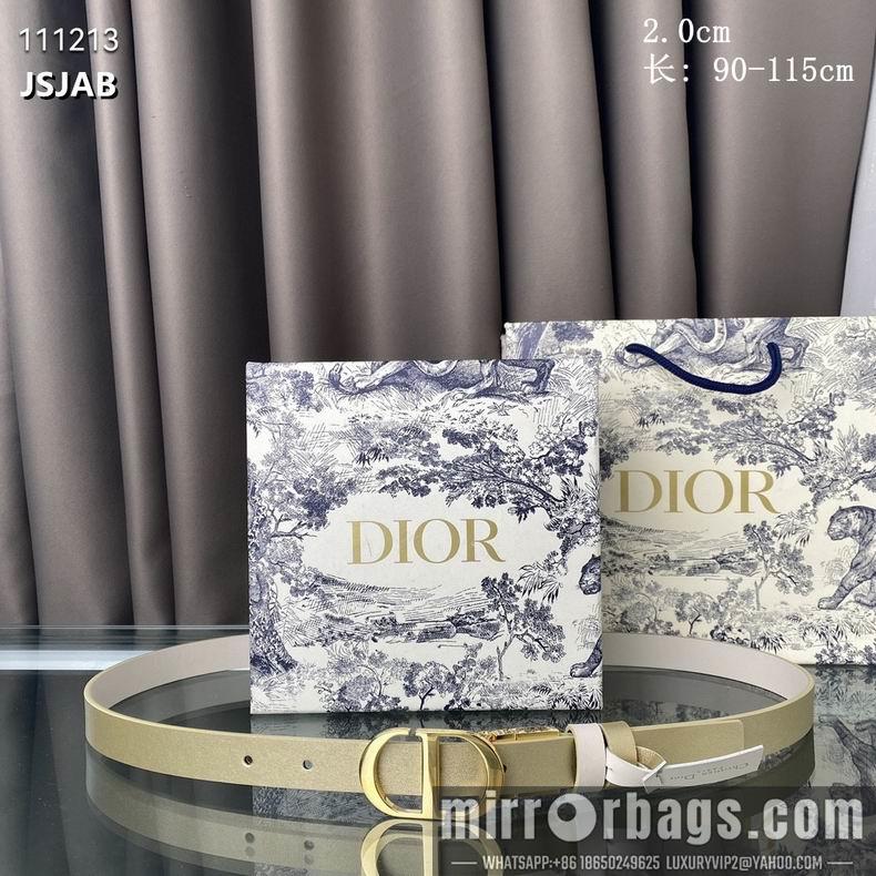Dior Belt 20mmX90-115cm 8L05