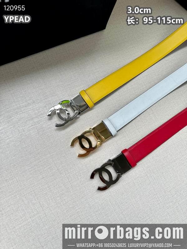 Chanel belt 30mmX95-115cm 8L072003