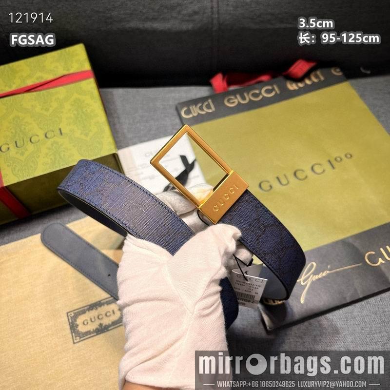 Gucci belt 35mmX95-125cm 8L01