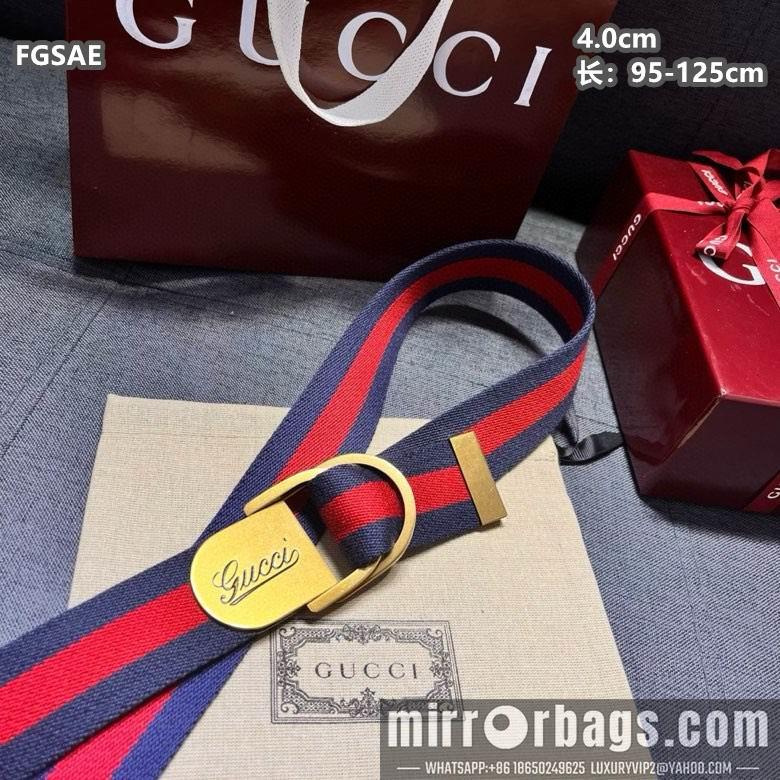 Gucci belt 40mmX95-125cm 8L10