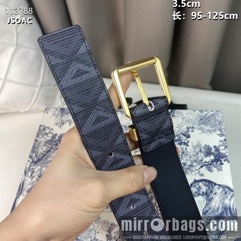 Dior Belt 35mm 95-125cm 8L13