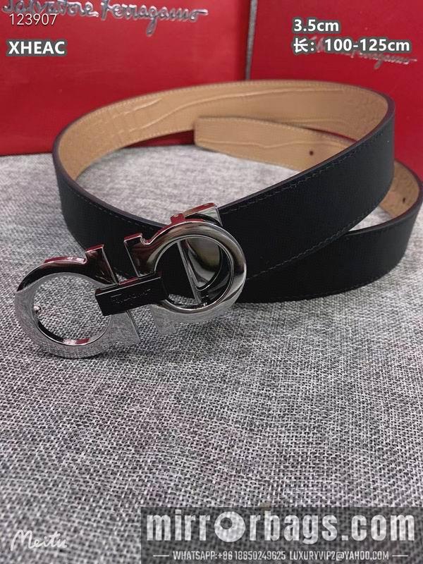 Ferragamo belt 35mmX100-125cm 8L60