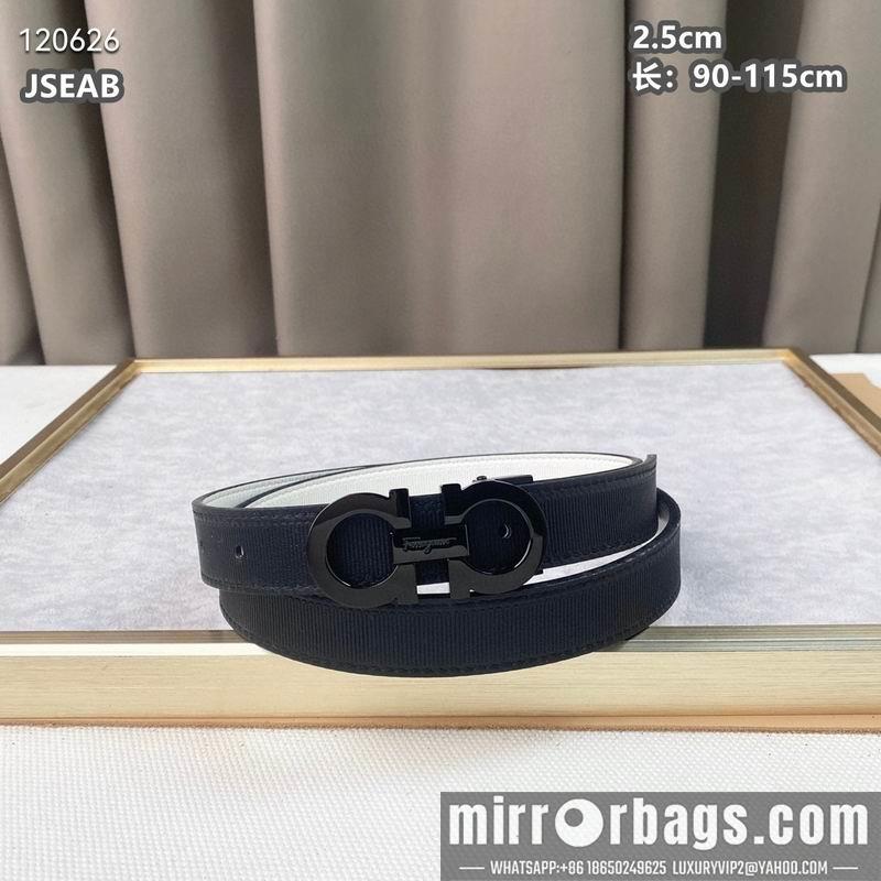 Ferragamo belt 25mmX90-115cm 8L15