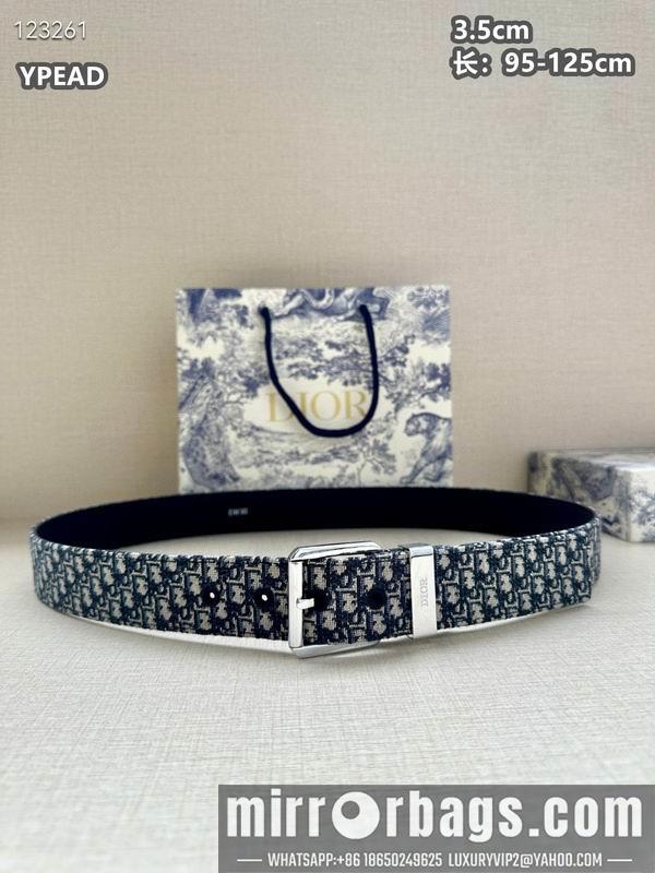 Dior belt 35mmX95-125cm 8L31