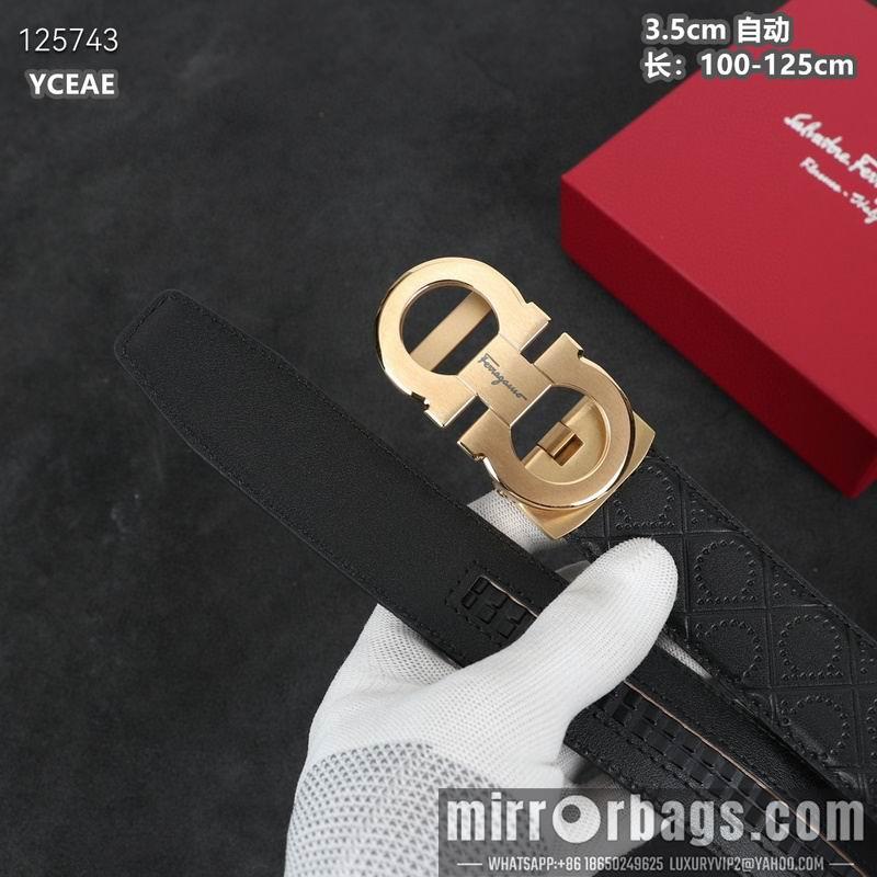Ferragamo belt 35mmX100-125cm 8L03