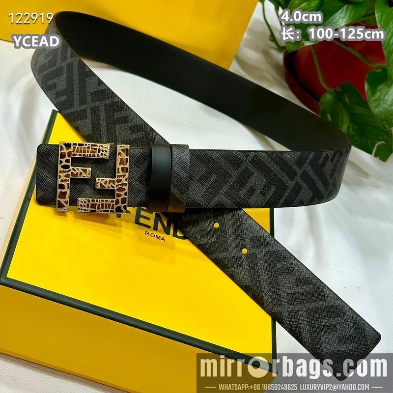Fendi belt 40mmX100-125cm 8L90