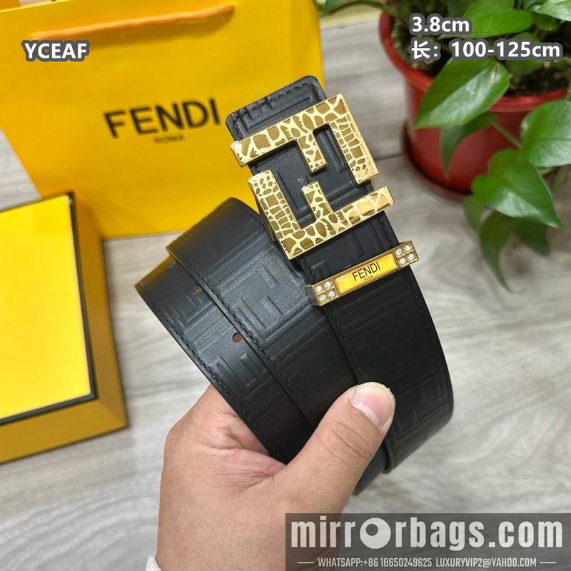 Fendi belt 38mmX100-125cm 8L29