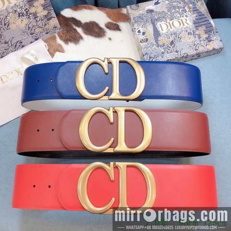 Dior Belt 70mmX95-125cm 7d10