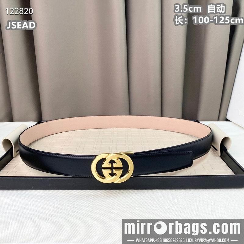 Gucci belt 35mmX100-125cm 8L64