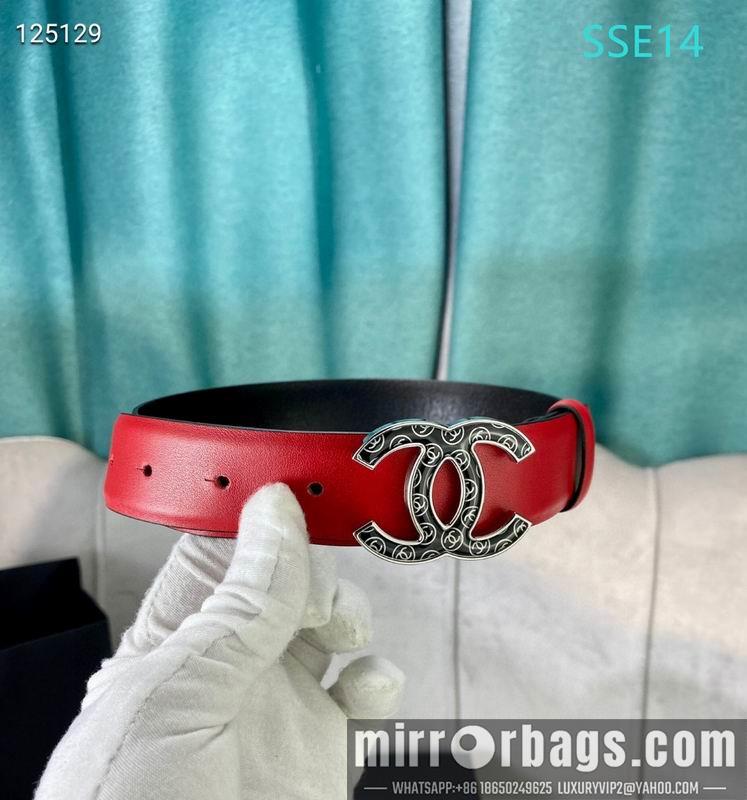 Chanel belt 30mmX95-125cm XH01