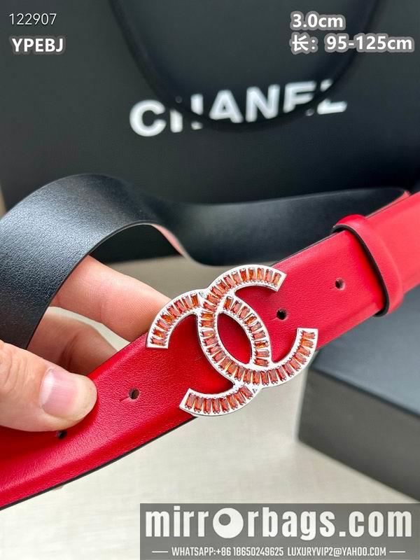Chanel belt 30mmX95-125cm 8L26
