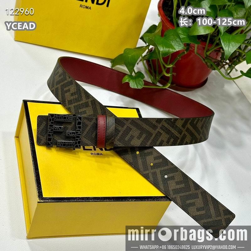 Fendi belt 40mmX100-125cm 8L89