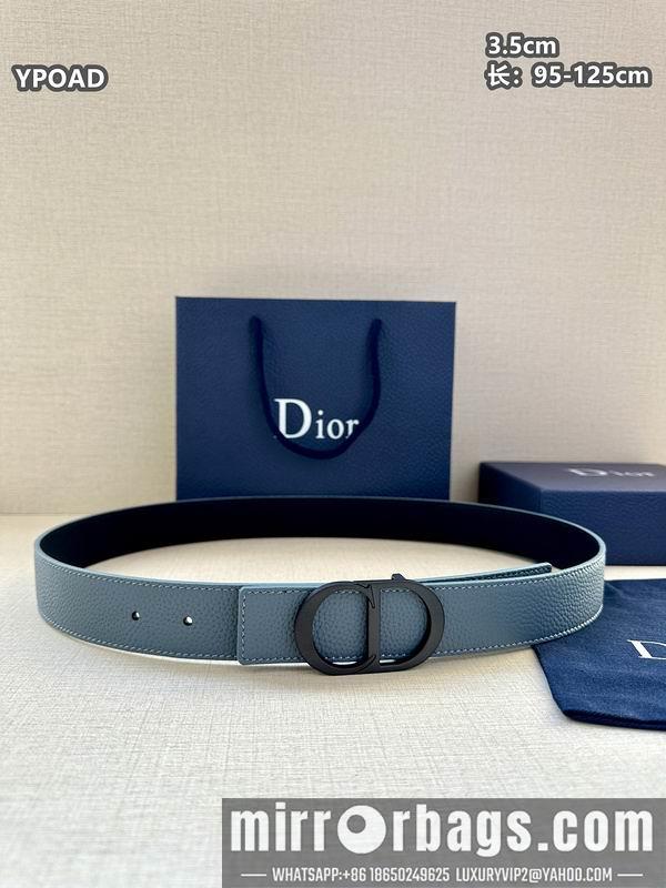 Dior belt 35mmX95-125cm 8L40