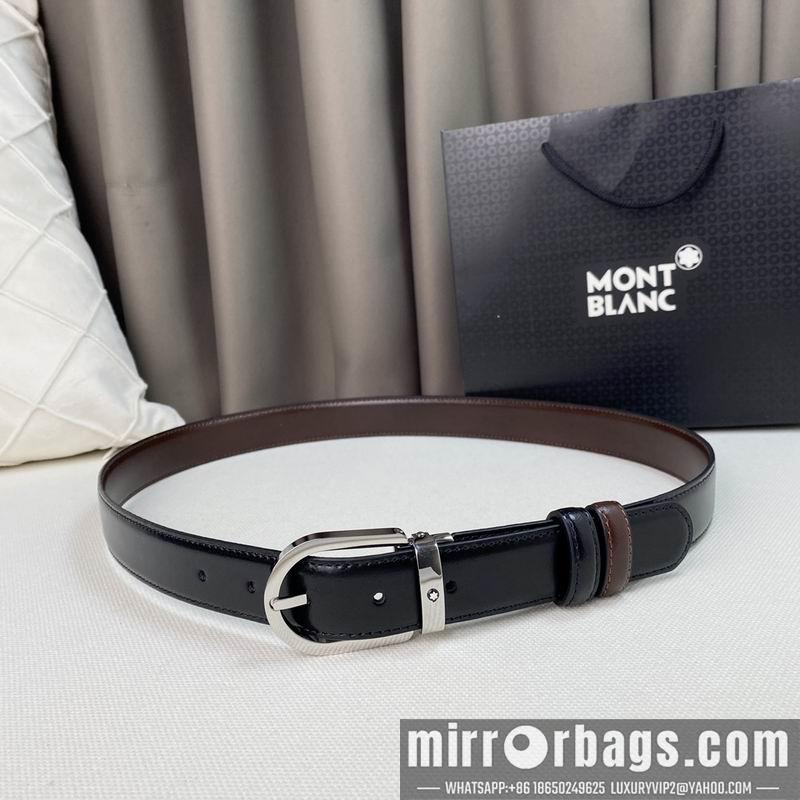 Montblanc belt 35mmX95-125cm 7D05